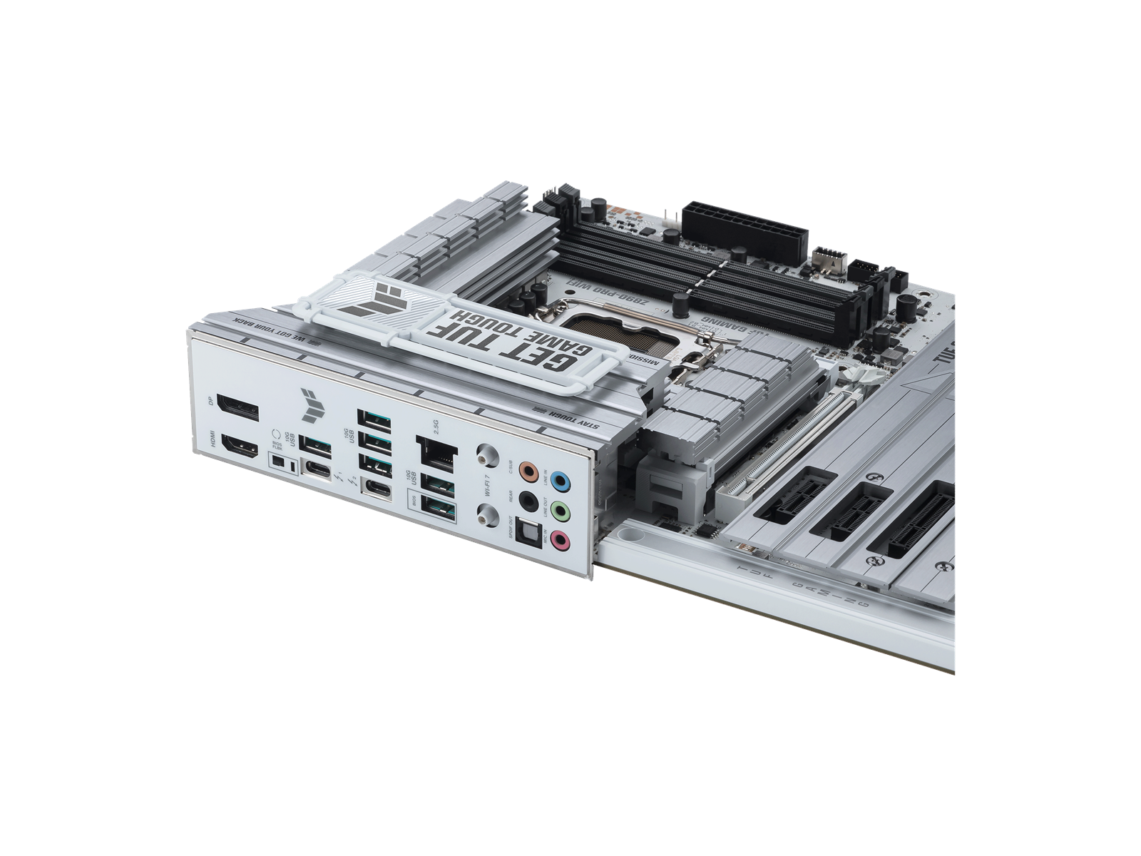 ASUS TUF GAMING Z890-PRO WIFI Mainboard - Intel Z890 - Intel LGA1851 socket - DDR5 RAM - ATX