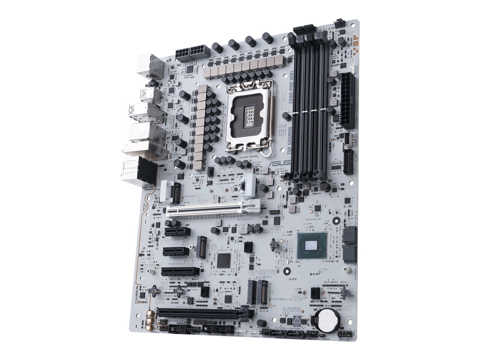 ASUS TUF GAMING Z890-PRO WIFI Mainboard - Intel Z890 - Intel LGA1851 socket - DDR5 RAM - ATX