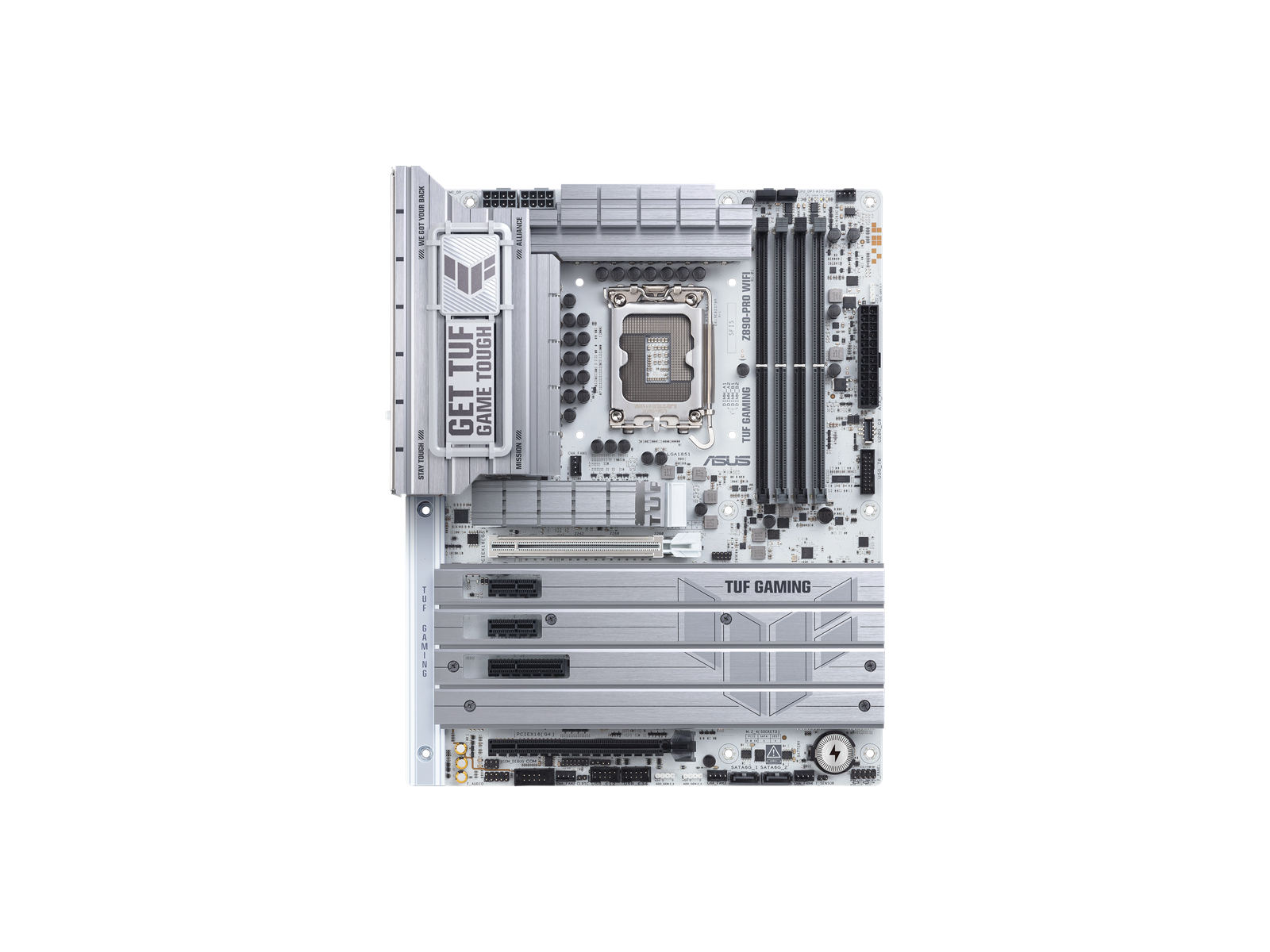 ASUS TUF GAMING Z890-PRO WIFI Mainboard - Intel Z890 - Intel LGA1851 socket - DDR5 RAM - ATX