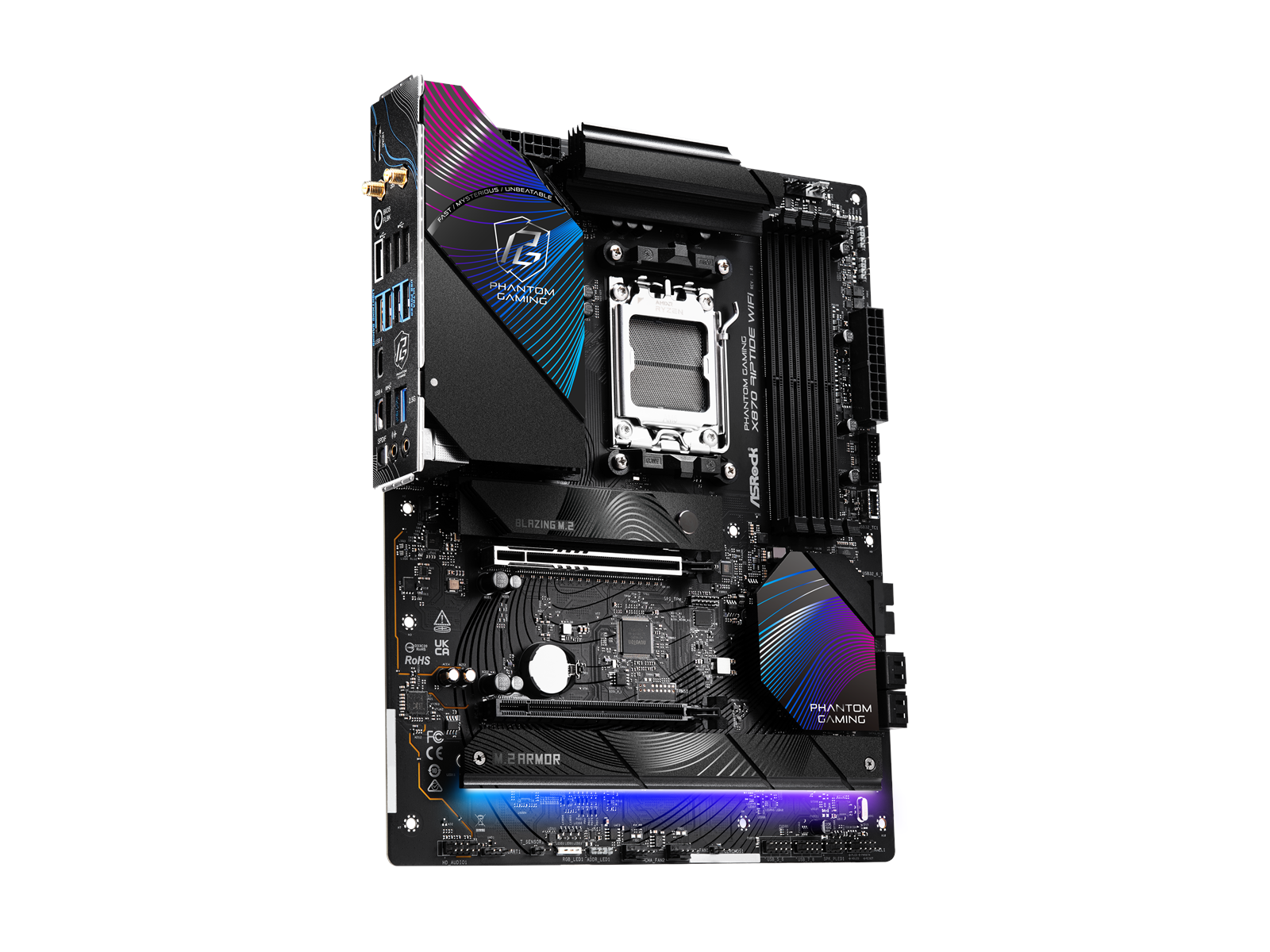 ASRock X870 RIPTIDE WIFI Mainboard - AMD X870 - AMD AM5 socket - DDR5 RAM - ATX