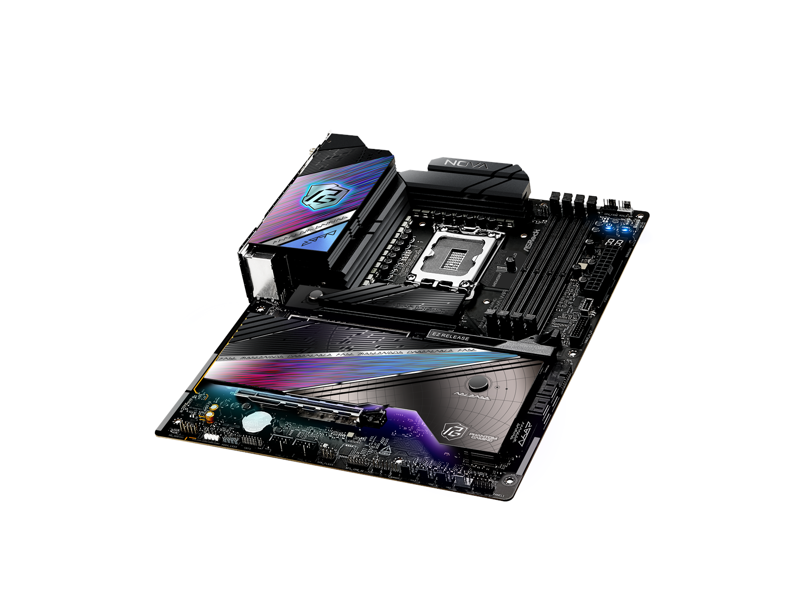 ASRock Z890 NOVA WIFI Mainboard - Intel Z890 - Intel LGA1851 socket - DDR5 RAM - ATX