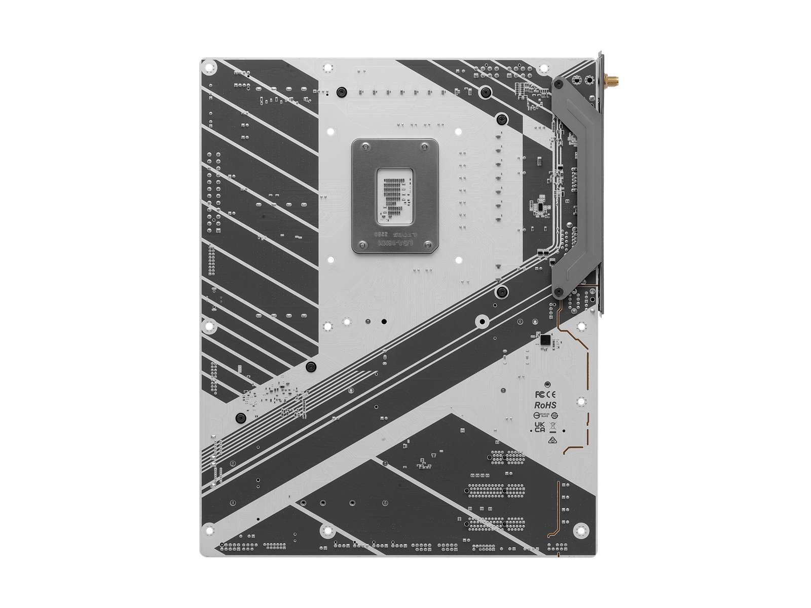 ASRock Z890 PRO RS WIFI WHITE Mainboard - Intel Z890 - Intel LGA1851 socket - DDR5 RAM - ATX