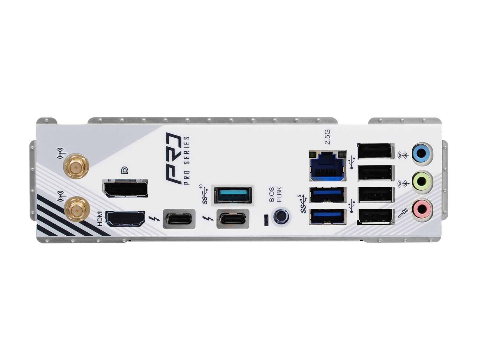 ASRock Z890 PRO RS WIFI WHITE Mainboard - Intel Z890 - Intel LGA1851 socket - DDR5 RAM - ATX