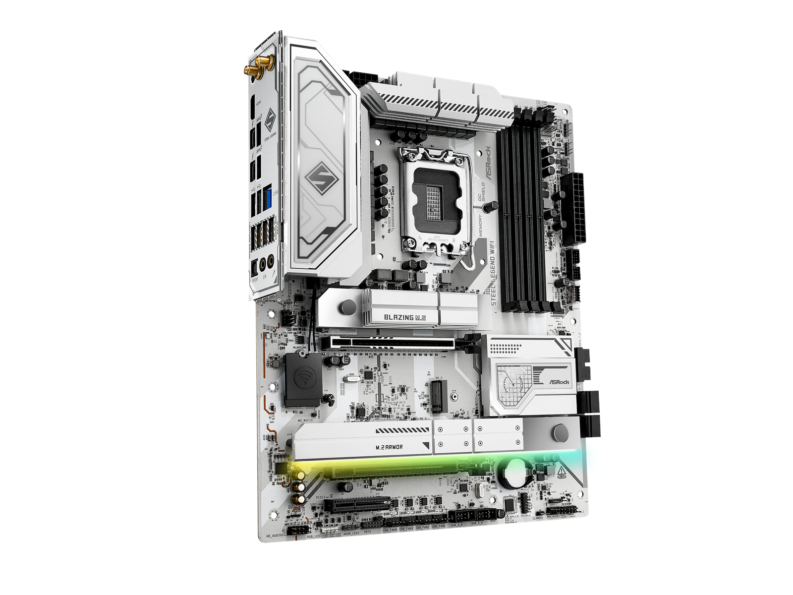 ASRock Z890 STEEL LEGEND WIFI Mainboard - Intel Z890 - Intel LGA1851 socket - DDR5 RAM - ATX