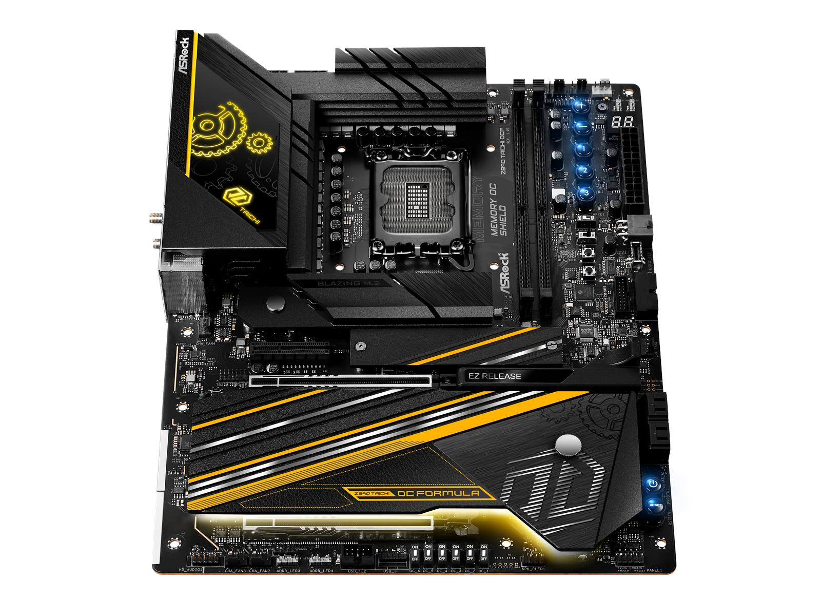 ASRock Z890 TAICHI OCF Mainboard - Intel Z890 - Intel LGA1851 socket - DDR5 RAM - ATX