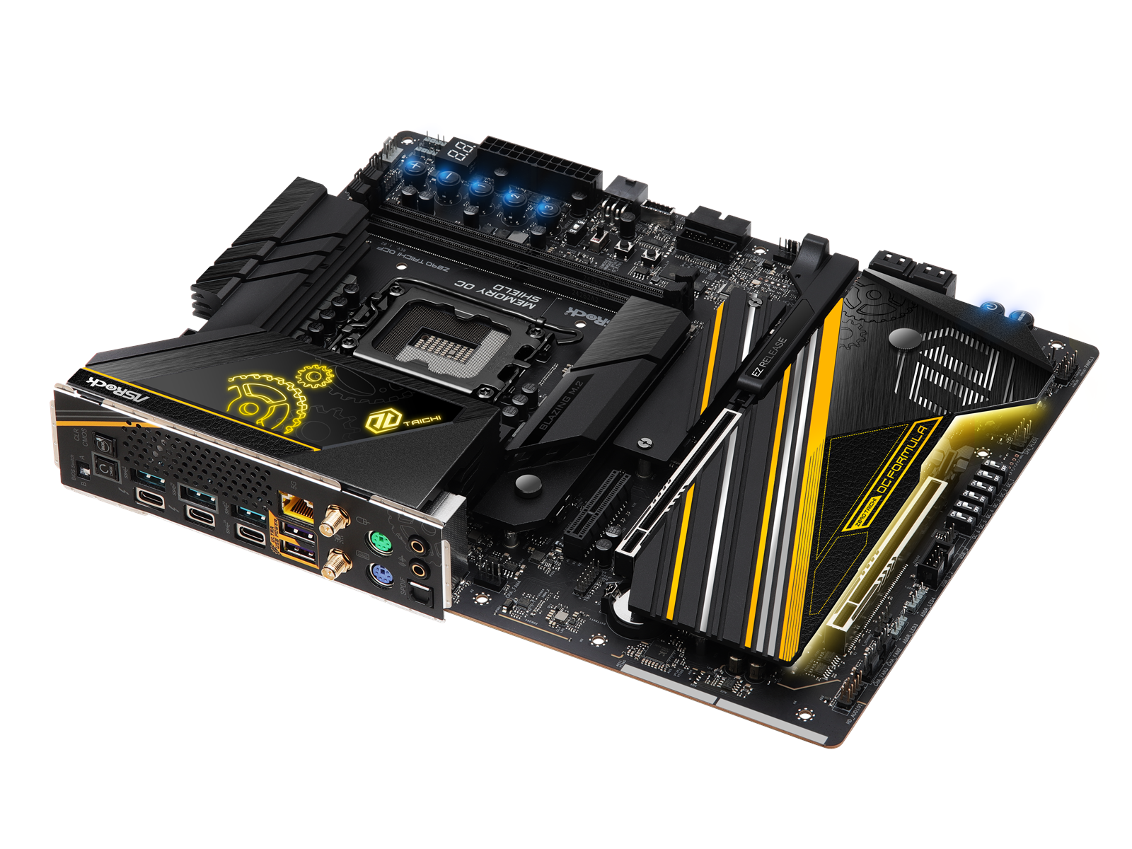 ASRock Z890 TAICHI OCF Mainboard - Intel Z890 - Intel LGA1851 socket - DDR5 RAM - ATX