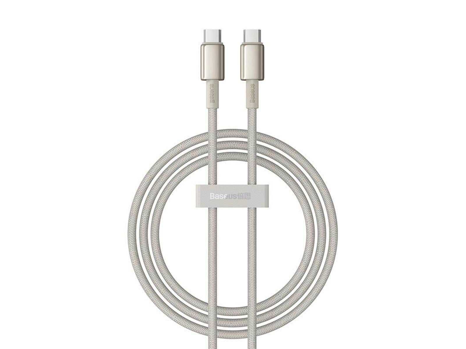 Baseus Tungsten Gold USB-C to USB-C Cable 100W 1m (gold)