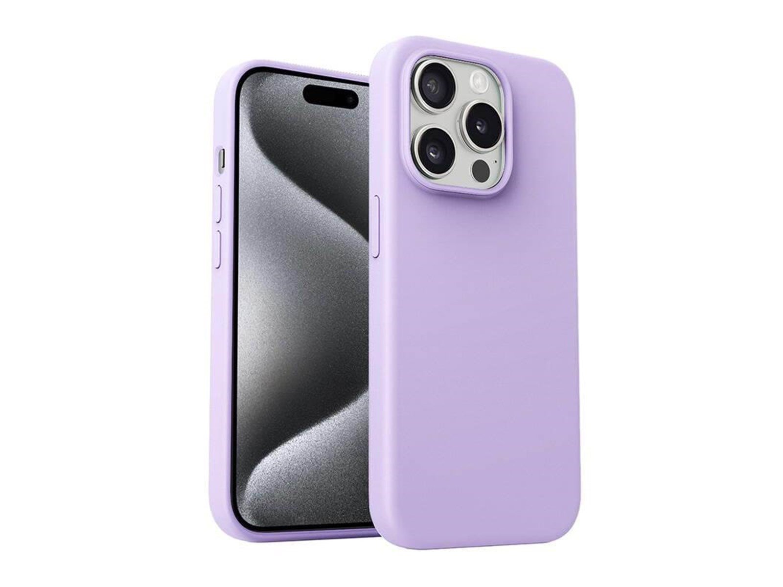 Aukey PC-GJ10D case for iPhone 15 Pro Max (lilac)