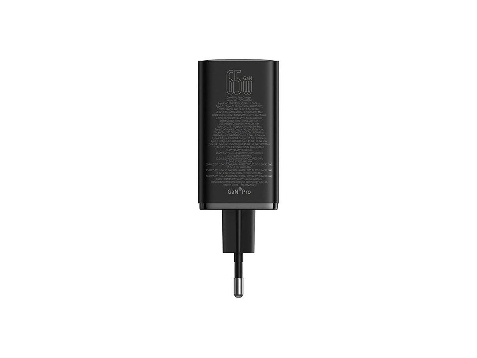 Baseus GaN6 Pro 65W - Black