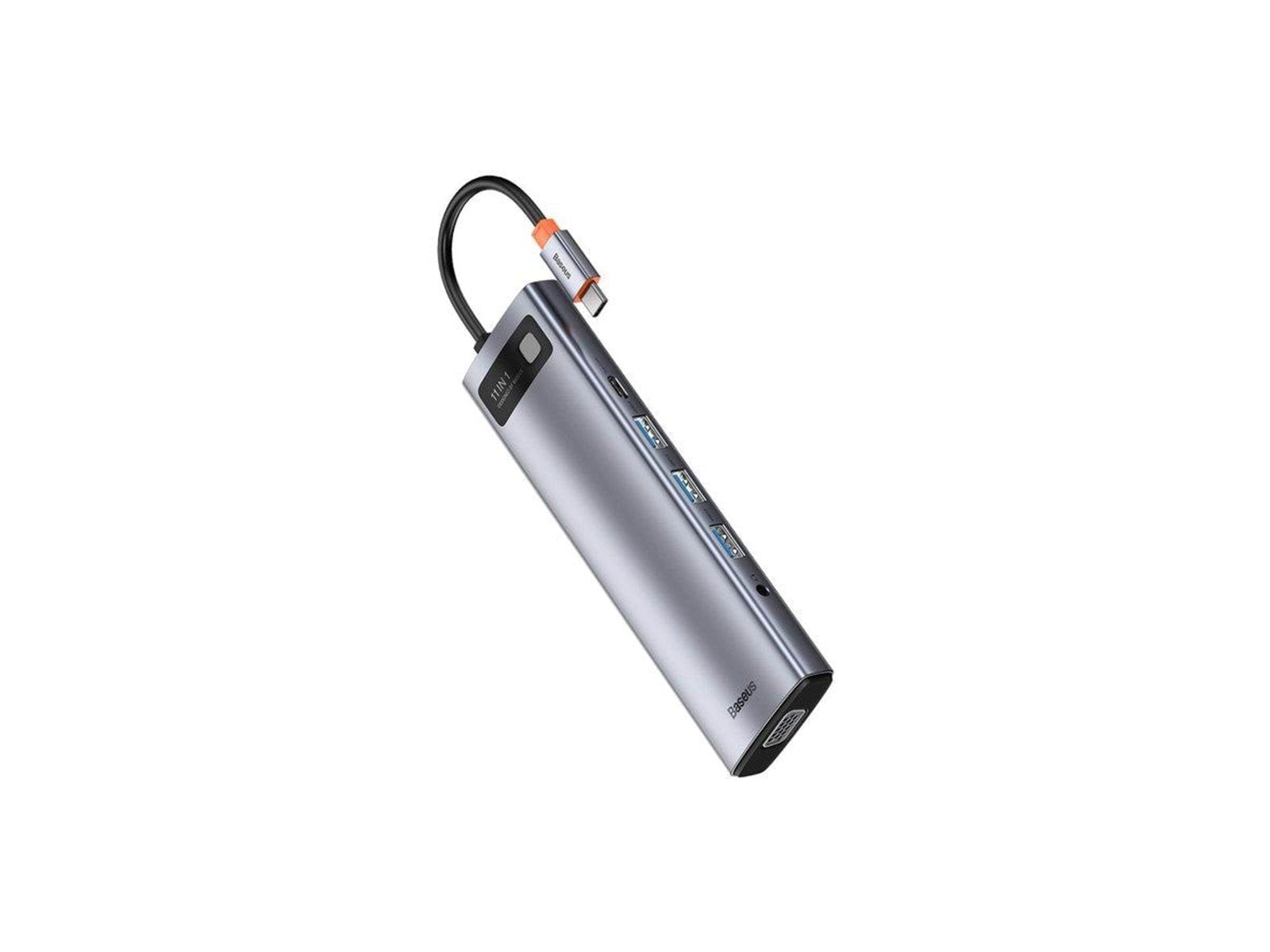 Baseus Joystar USB-Hubs - 11 - Grau