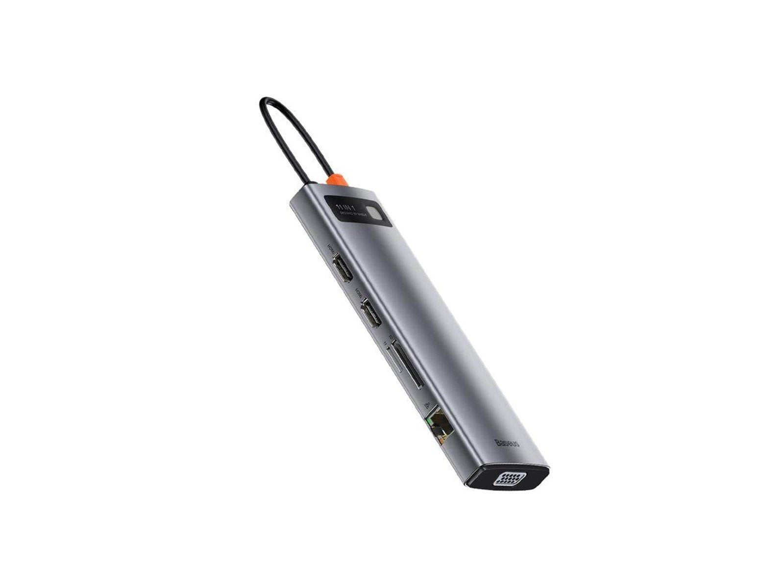 Baseus Joystar USB-Hubs - 11 - Grau