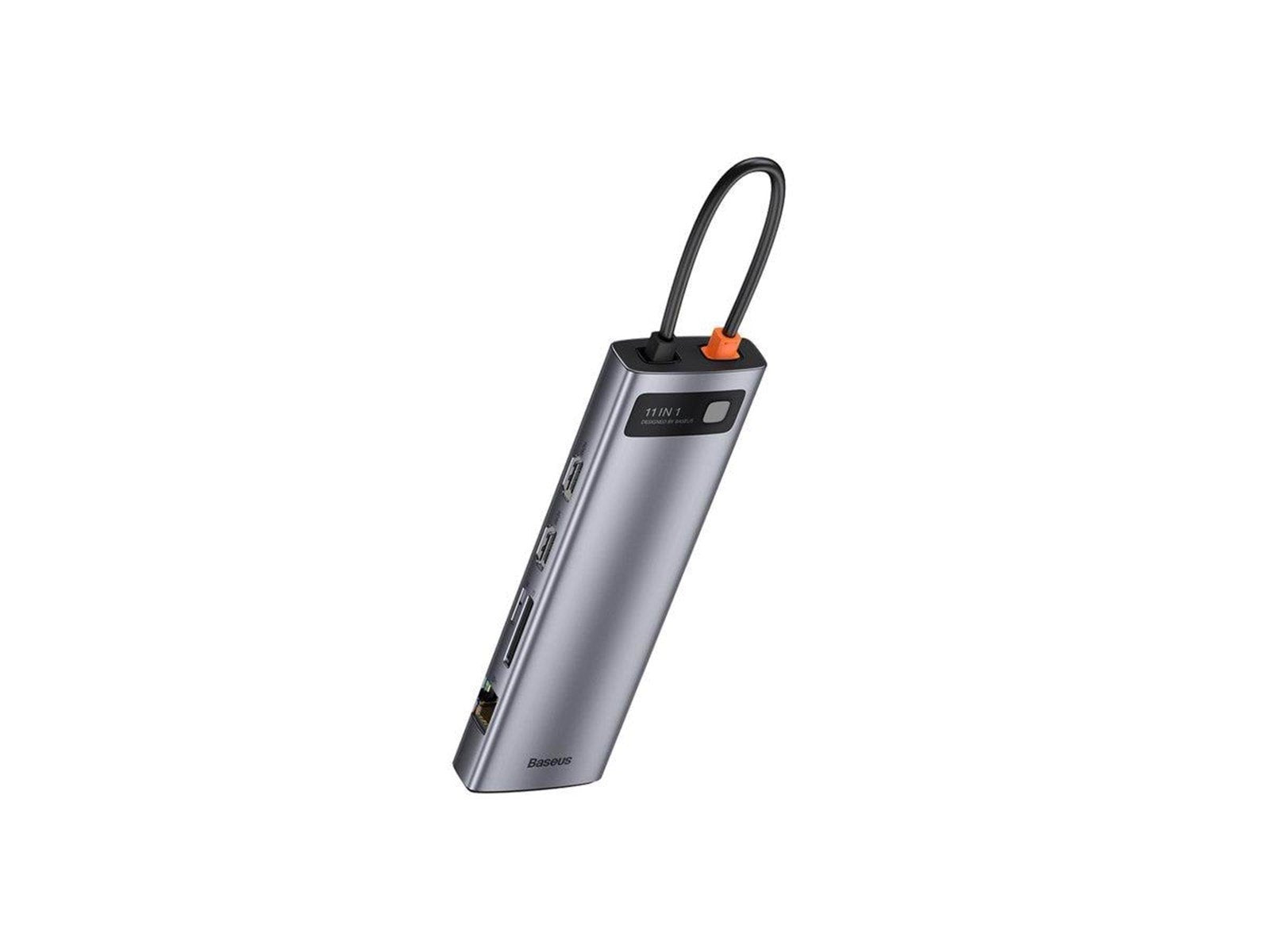 Baseus Joystar USB-Hubs - 11 - Grau