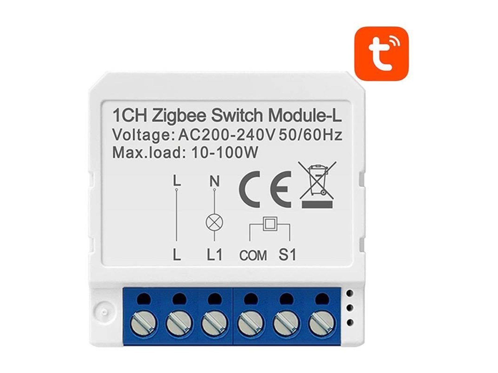 Avatto Smart Switch Module ZigBee LZWSM16-W1 No Neutral TUYA