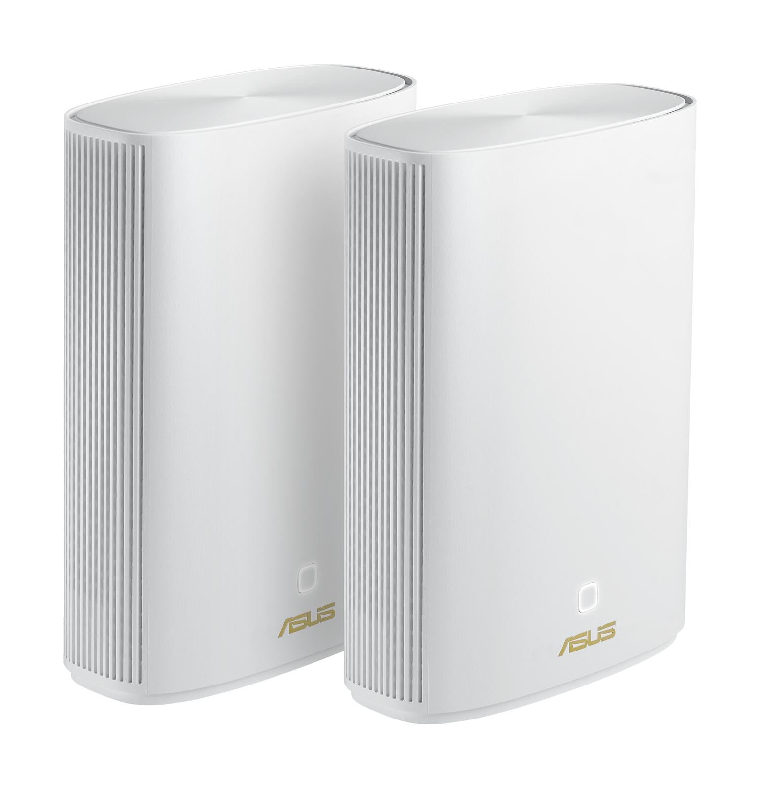 ZenWiFi AX Hybrid (XP4) AX1800 + Powerline 2er Set Weiß kombinierbarer Router (Tethering als 4G und 5G Router-Ersatz, AX