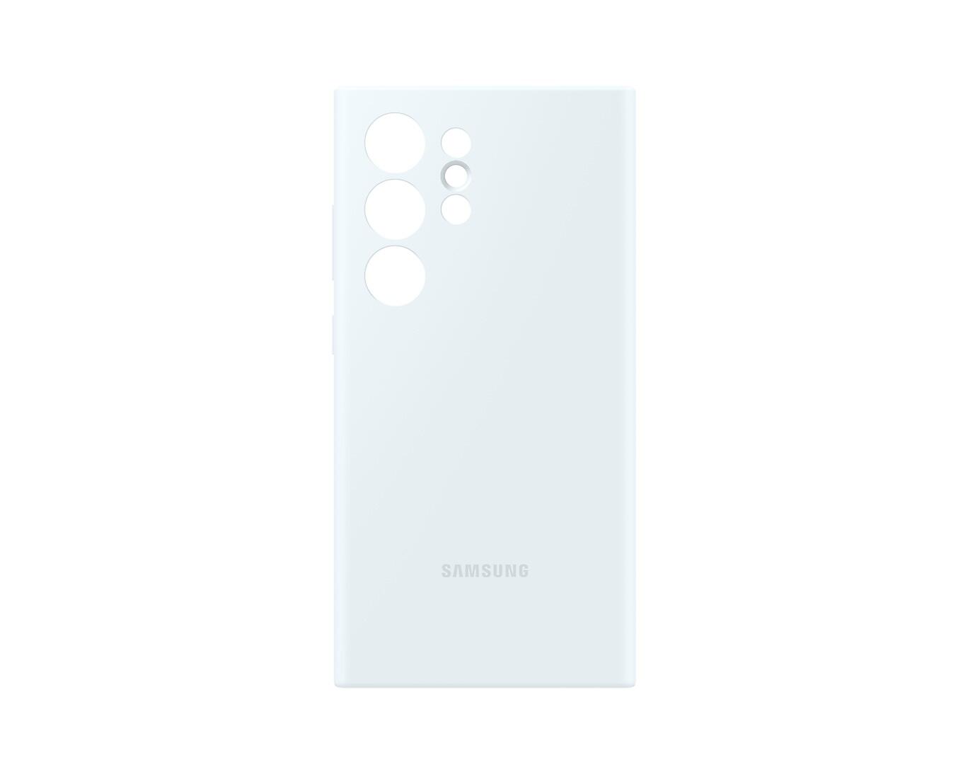 Samsung Silicone Case für das Galaxy S24 Ultra (White)