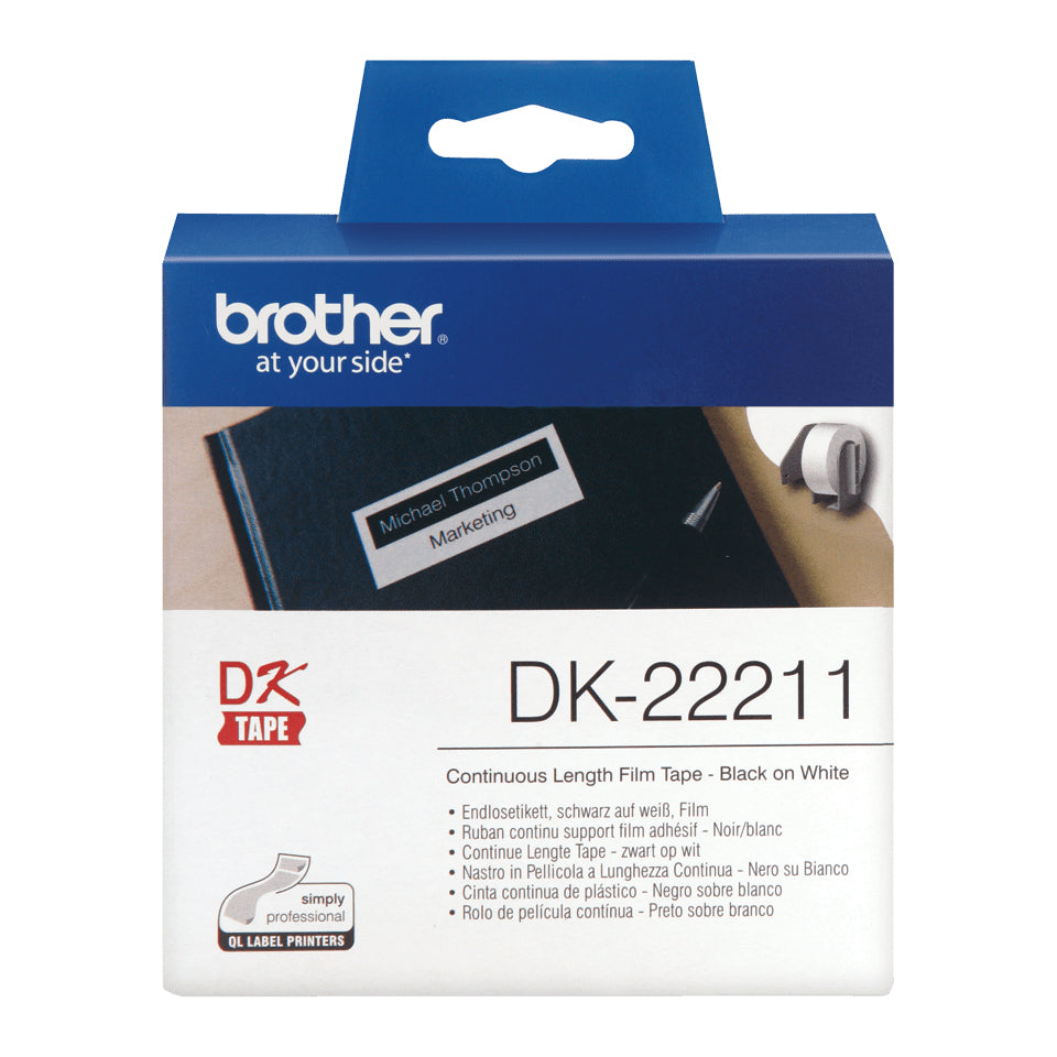 Film weiЯ Brother QL550/500 15,24m*29mm DK-22211