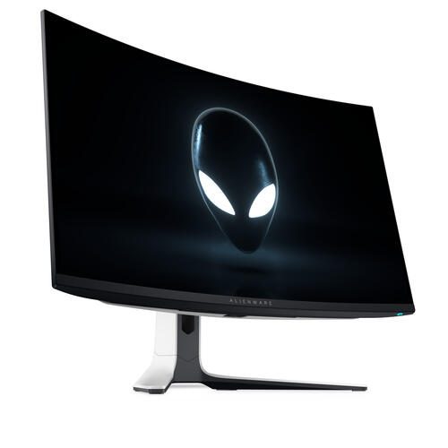Dell Alienware AW3225QF Curved Gamig-Monitor 81,3 cm (32 Zoll), schwarz/weiß