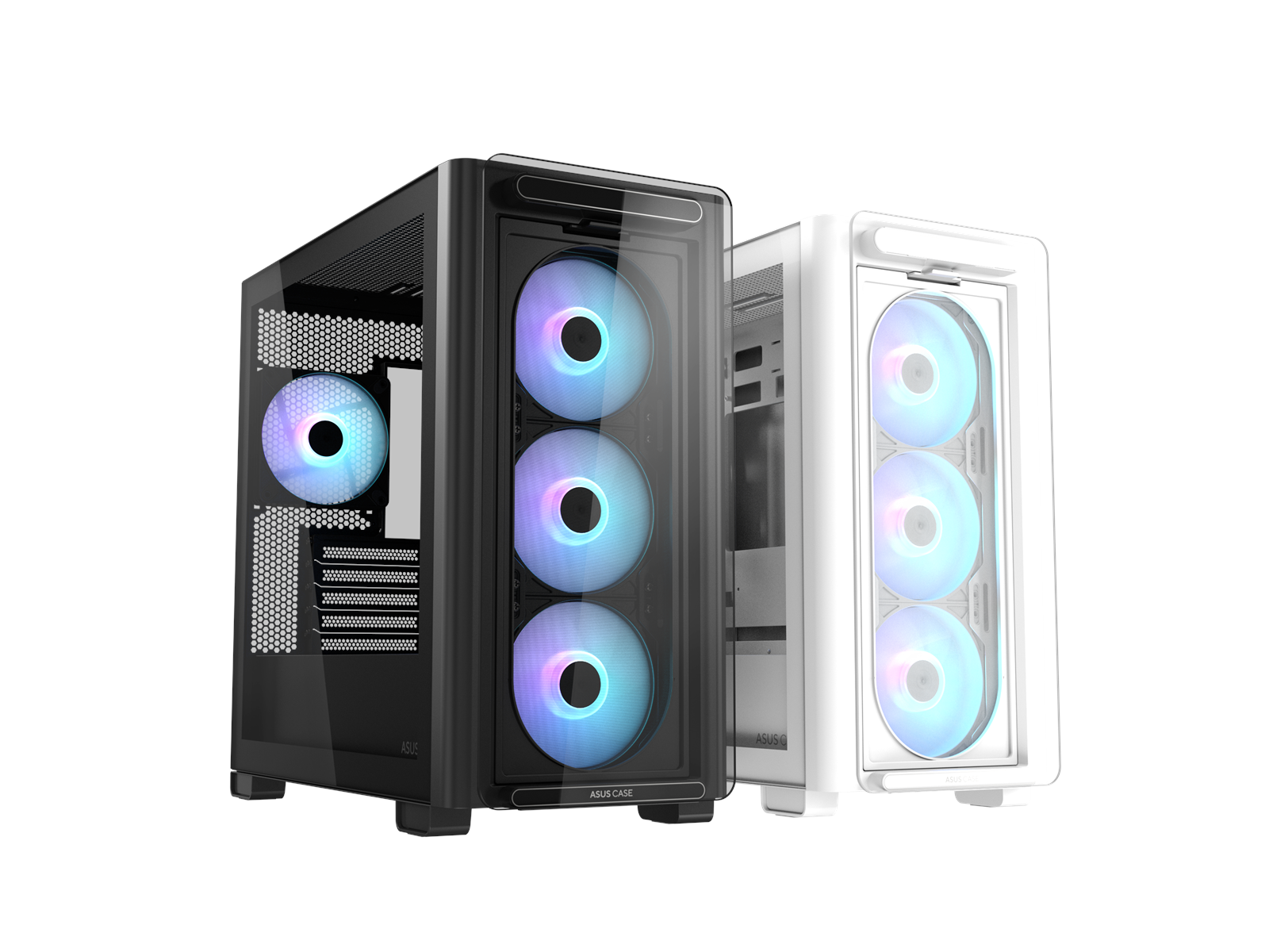 ASUS A23 PLUS TG ARGB BLACK - Gehäuse - Miditower - Schwarz