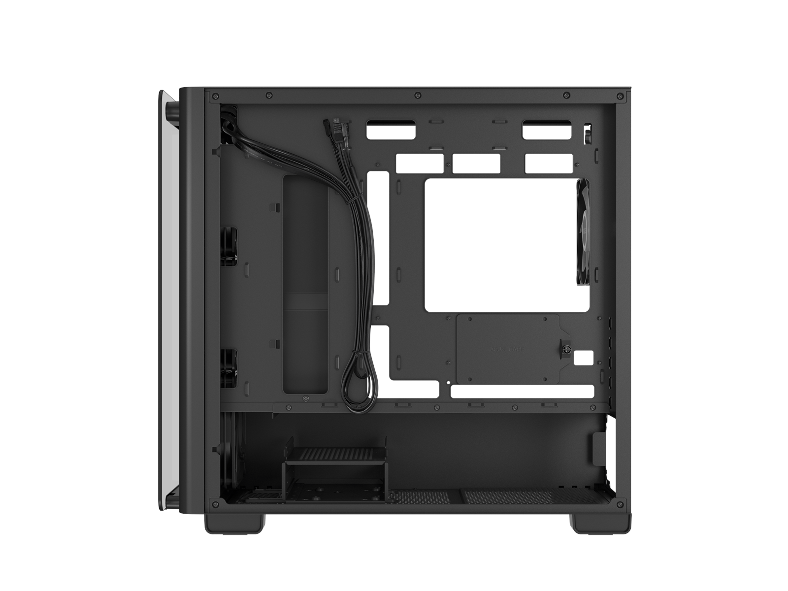 ASUS A23 PLUS TG ARGB BLACK - Gehäuse - Miditower - Schwarz