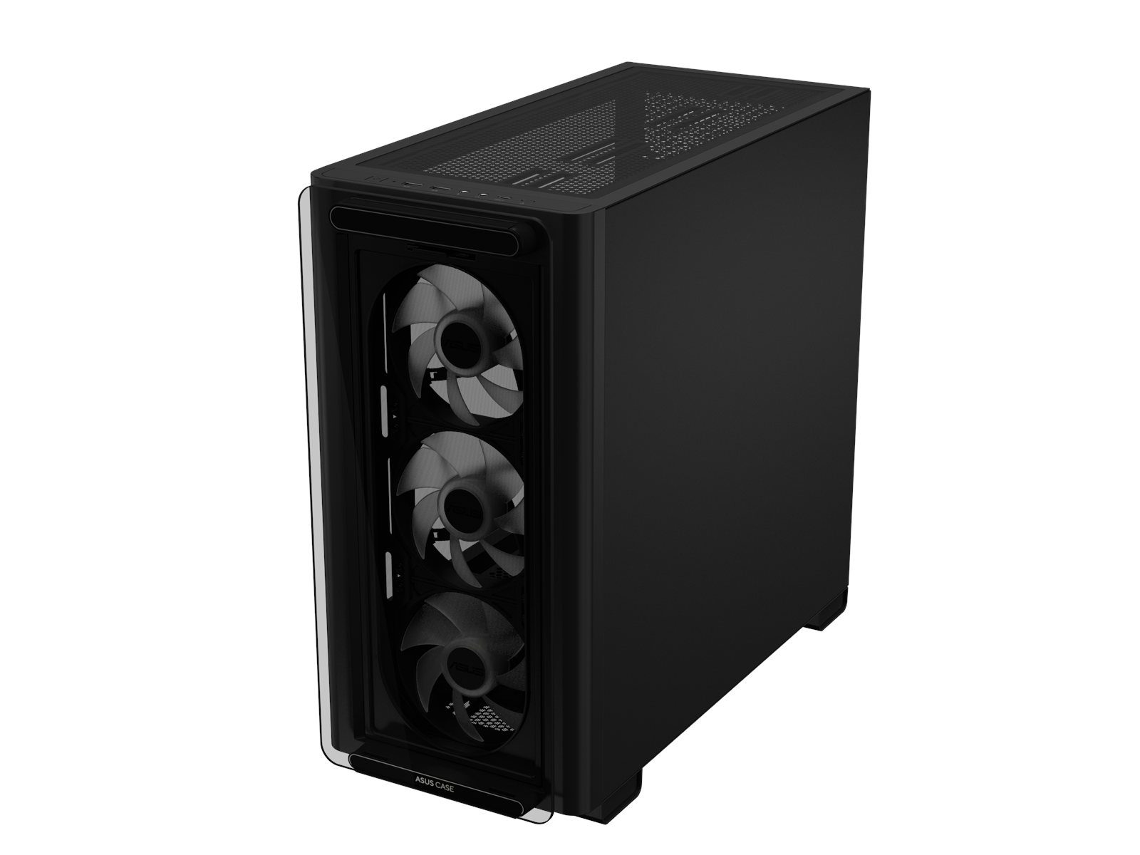 ASUS A23 PLUS TG ARGB BLACK - Gehäuse - Miditower - Schwarz