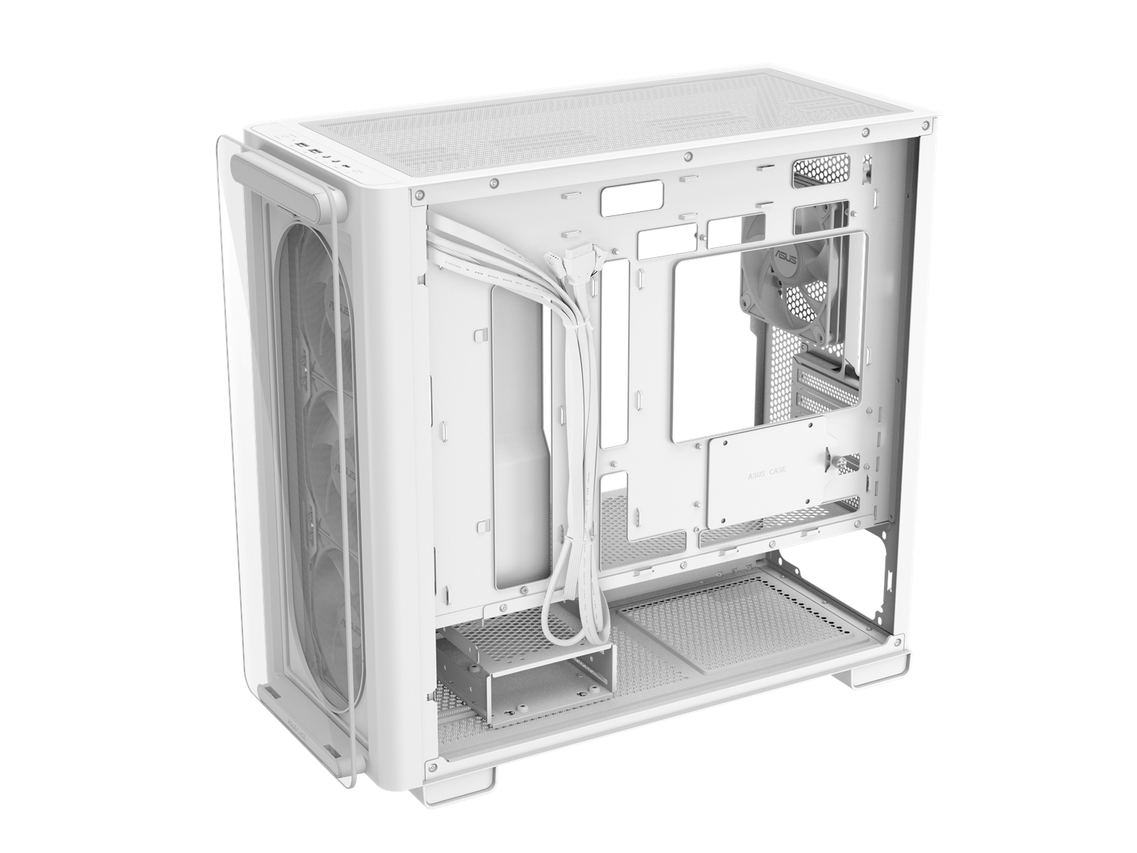 ASUS A23 PLUS - Gehäuse - Miditower - Weiß