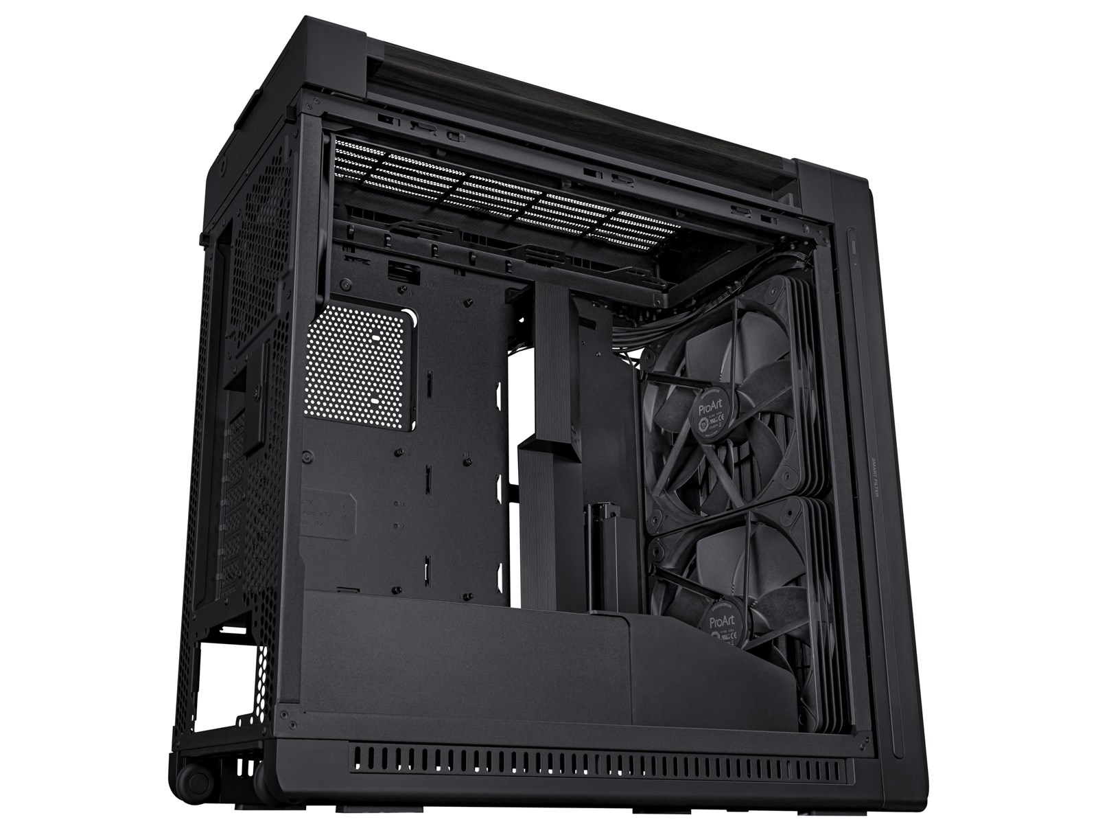 ASUS ProArt PA602 Wood TG Panel - Gehäuse - Fulltower - Schwarz
