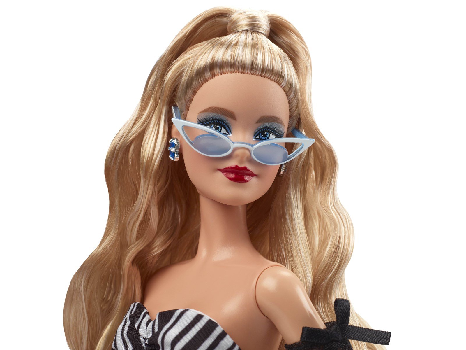 Barbie Signature 65th Anniversary Doll With Blonde Hair And Black And White Gown