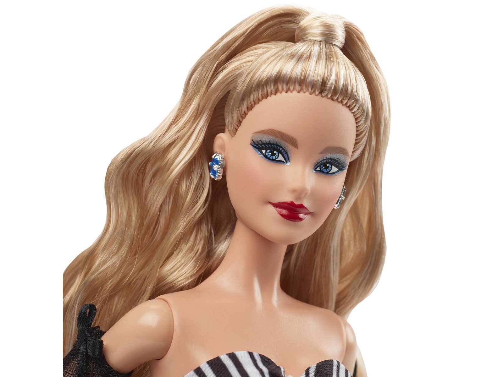 Barbie Signature 65th Anniversary Doll With Blonde Hair And Black And White Gown