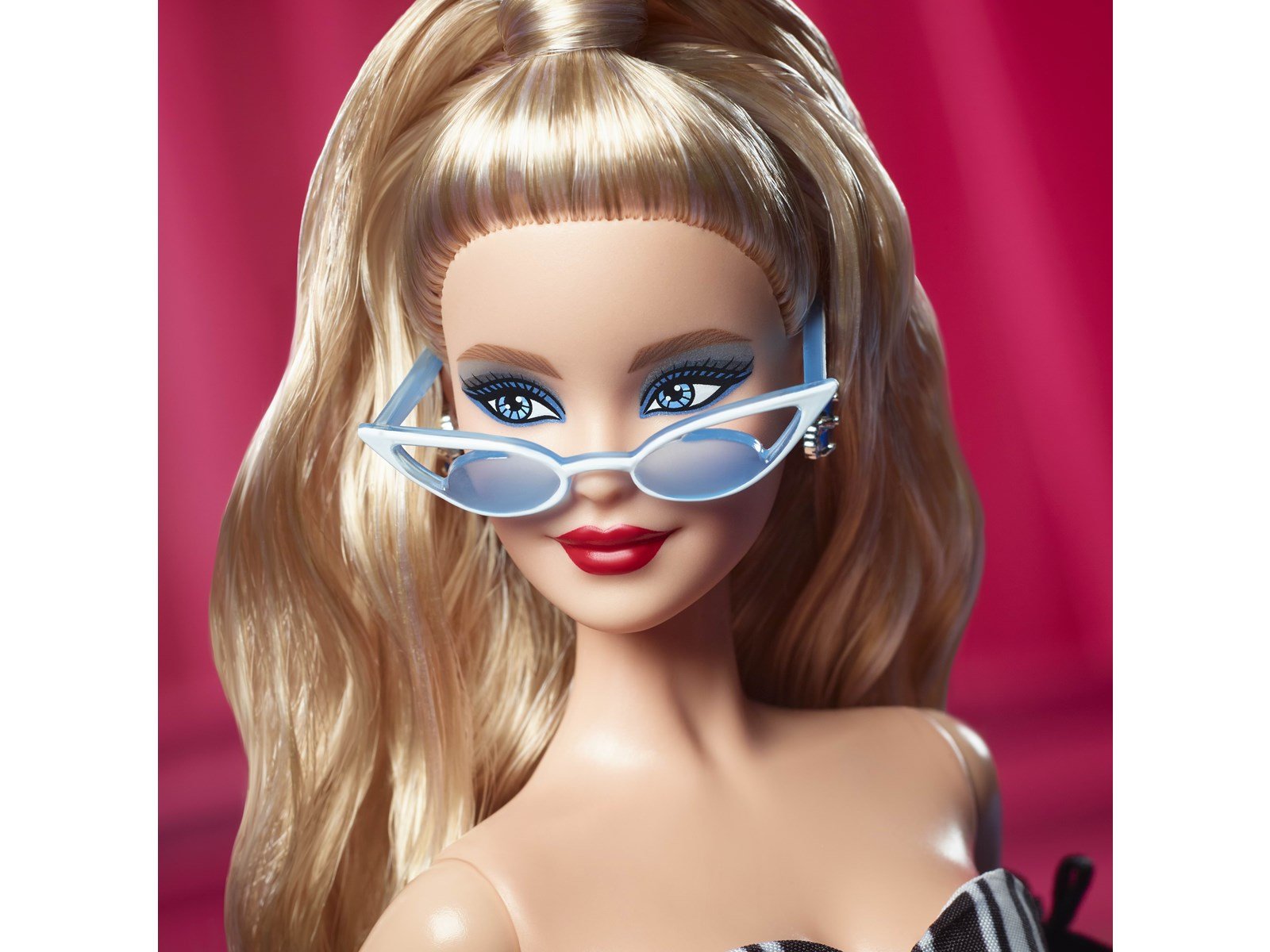 Barbie Signature 65th Anniversary Doll With Blonde Hair And Black And White Gown