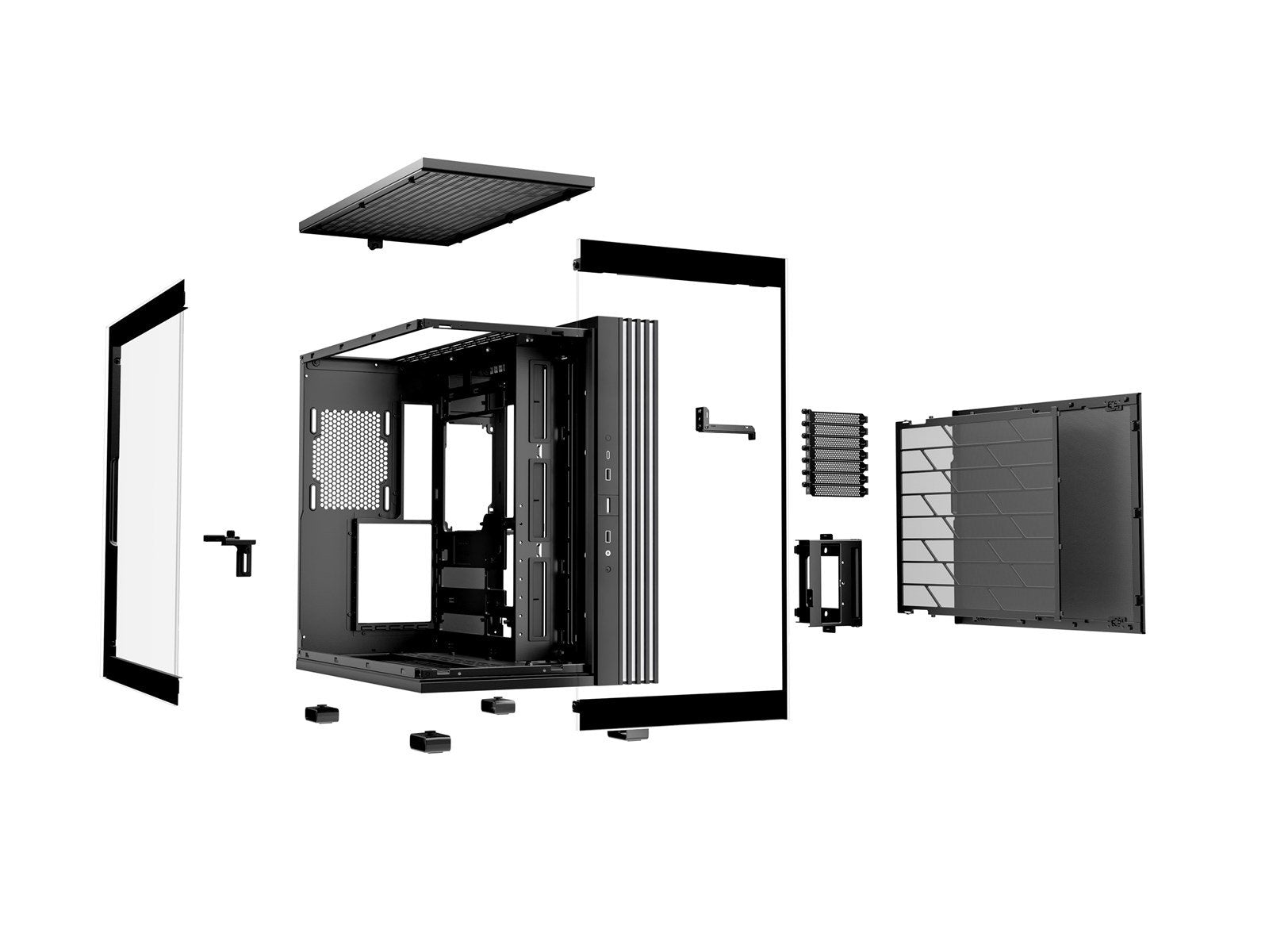 be quiet! LIGHT BASE 600 DX Black - Gehäuse - Miditower - Schwarz