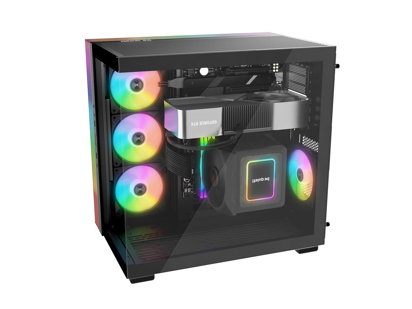 be quiet! LIGHT BASE 600 DX Black - Gehäuse - Miditower - Schwarz