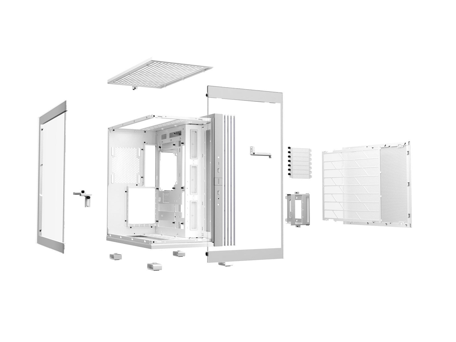 be quiet! LIGHT BASE 600 DX White - Gehäuse - Miditower - Weiß