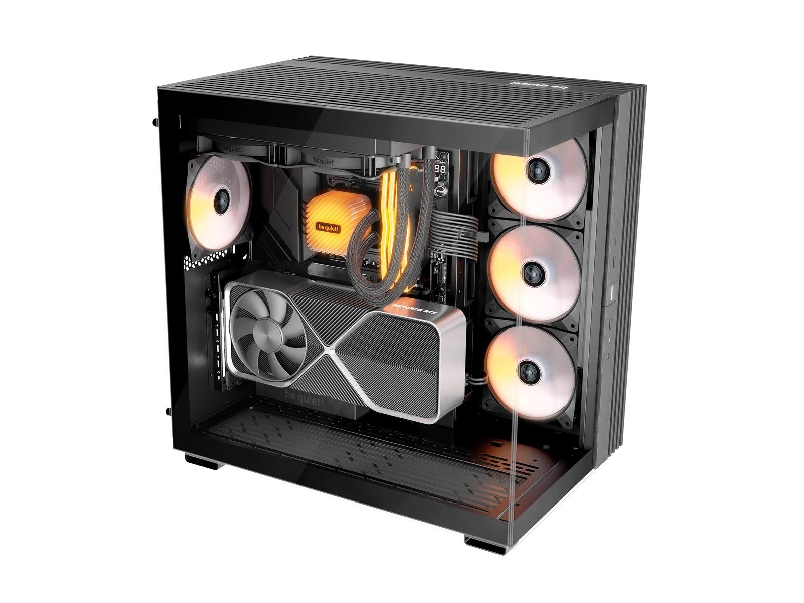 be quiet! LIGHT BASE 600 LX Black - Gehäuse - Miditower - Schwarz