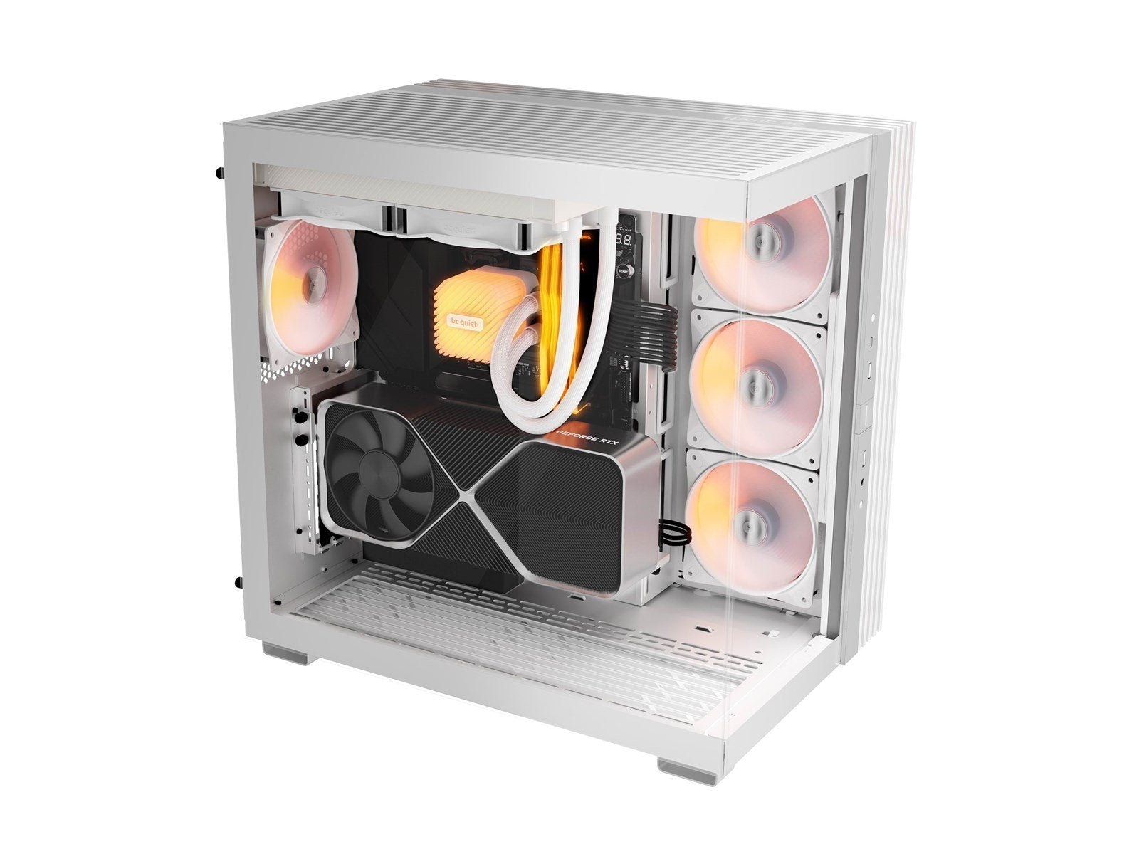 be quiet! LIGHT BASE 600 LX White - Gehäuse - Miditower - Weiß