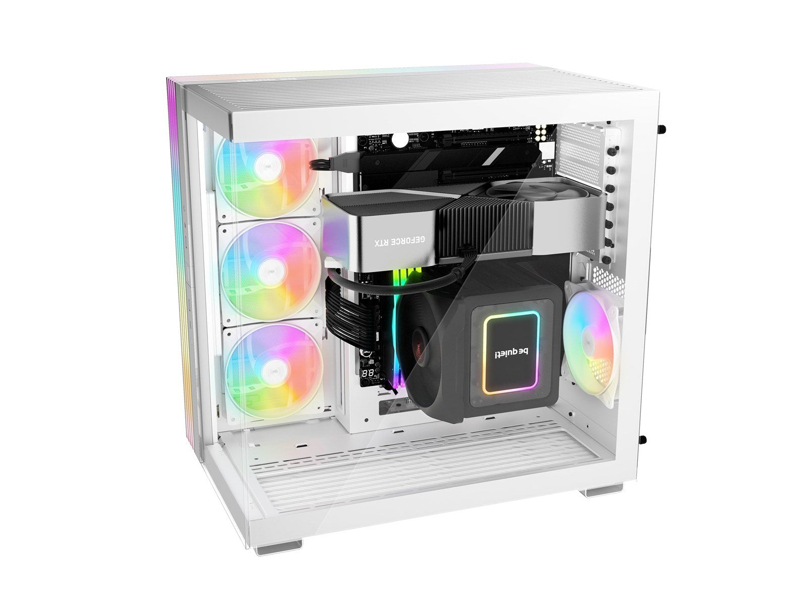 be quiet! LIGHT BASE 600 LX White - Gehäuse - Miditower - Weiß