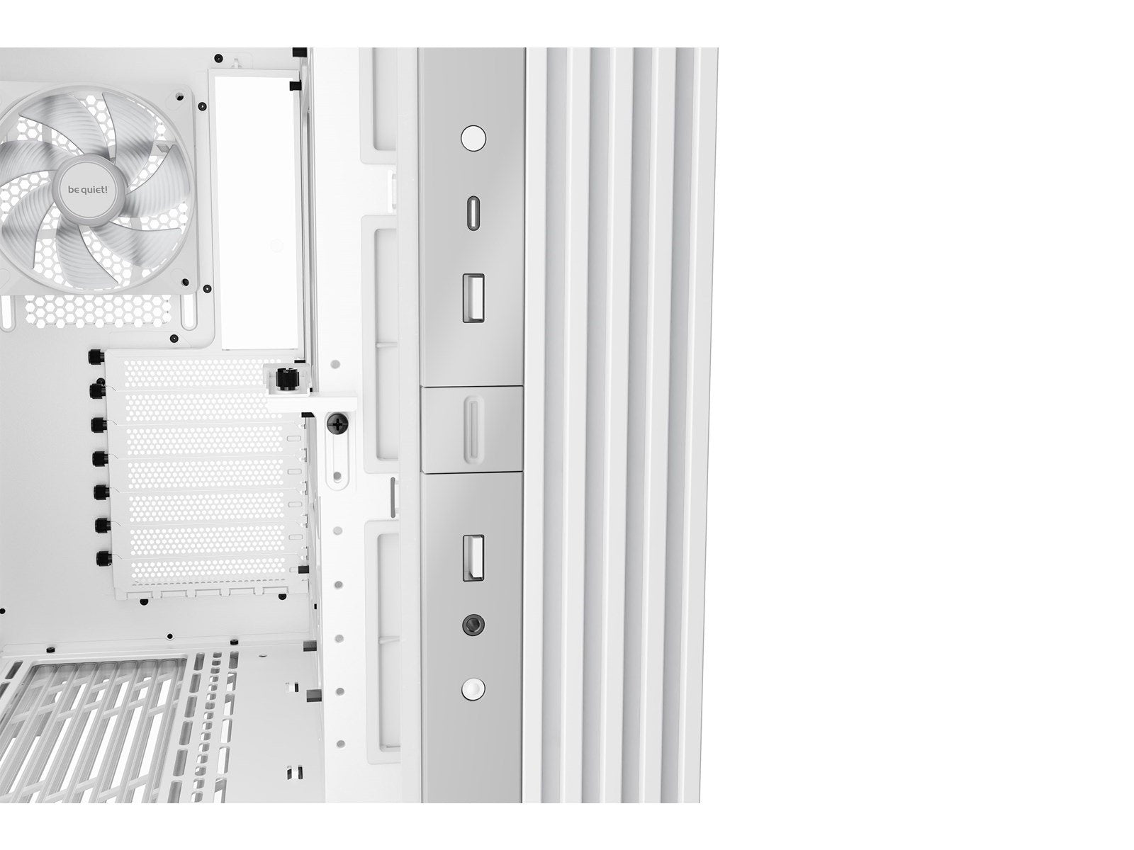 be quiet! LIGHT BASE 600 LX White - Gehäuse - Miditower - Weiß
