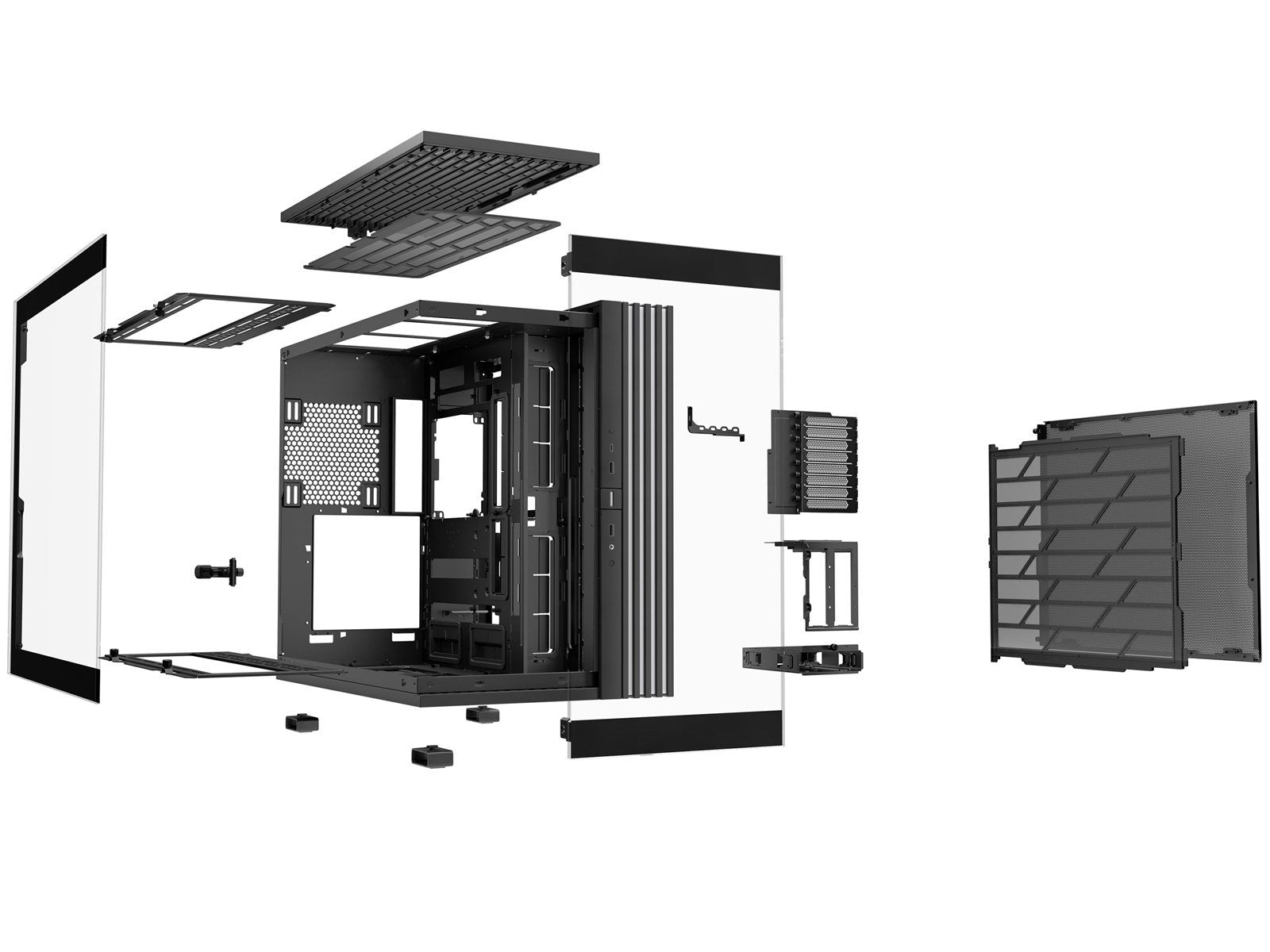 be quiet! LIGHT BASE 900 DX Black - Gehäuse - Miditower - Schwarz