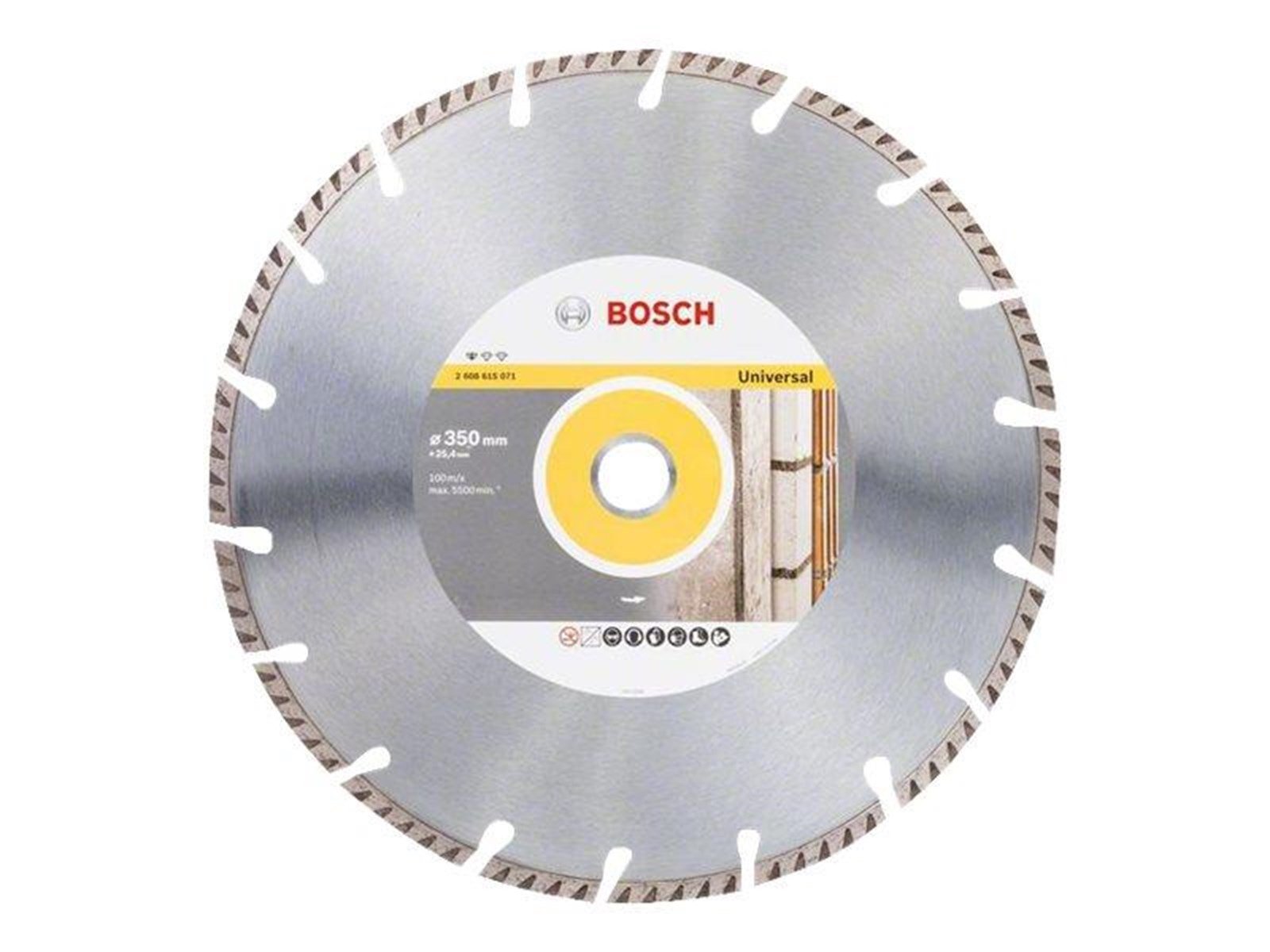 Bosch Standard for Universal diamond cutting disc - for concrete masonry