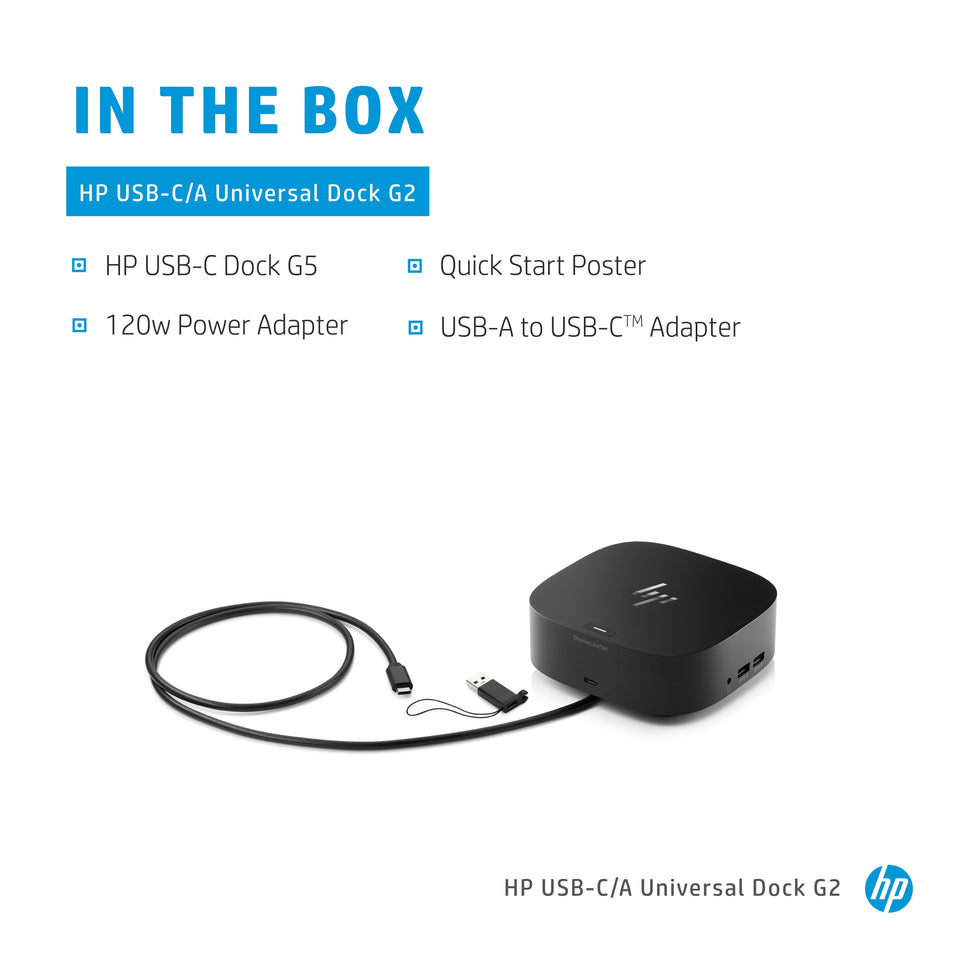 HP Notebook Dockingstation USB-C/A Universal G2 5TW13AA