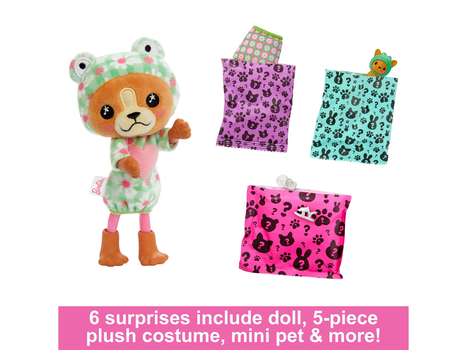 Barbie Chelsea Reveal Fashion Doll - Frog