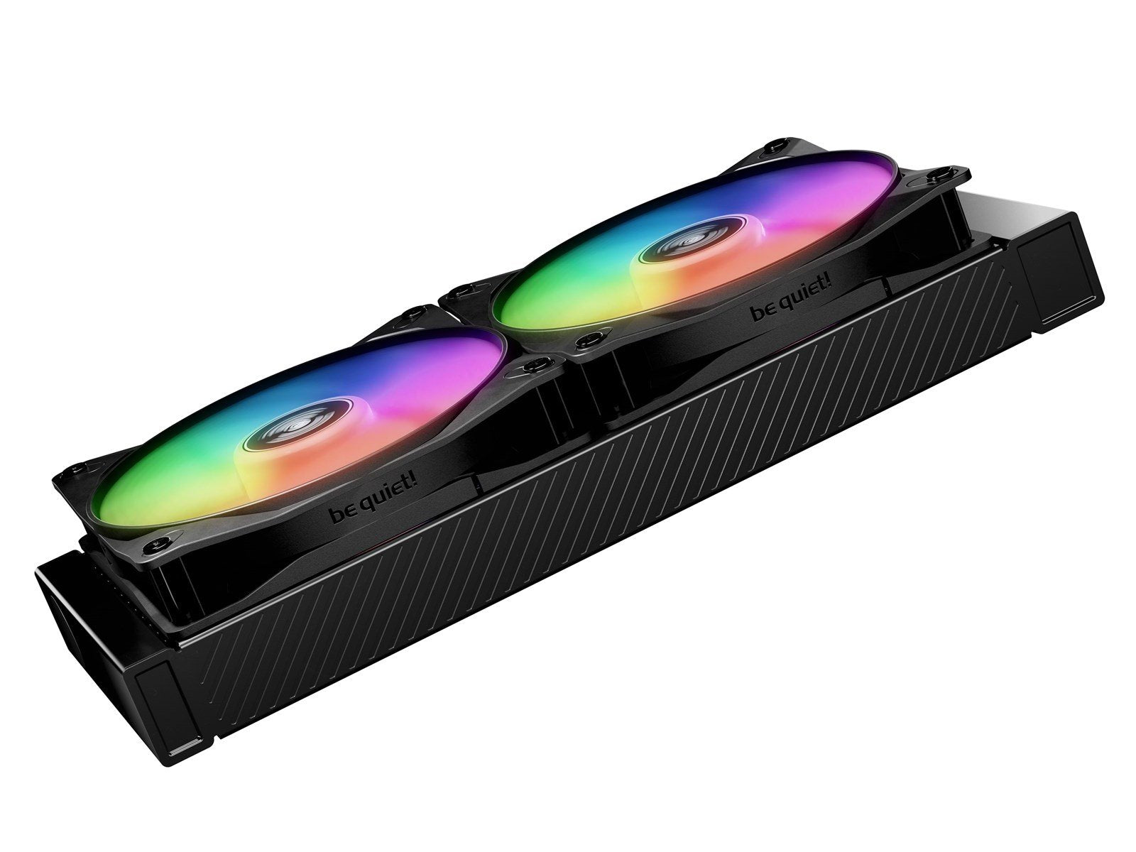 be quiet! LIGHT WINGS LX 140mm high-speed (3-pack) - Gehäuselüfter - 140mm - Schwarz mit RGB LED - 23 dBA