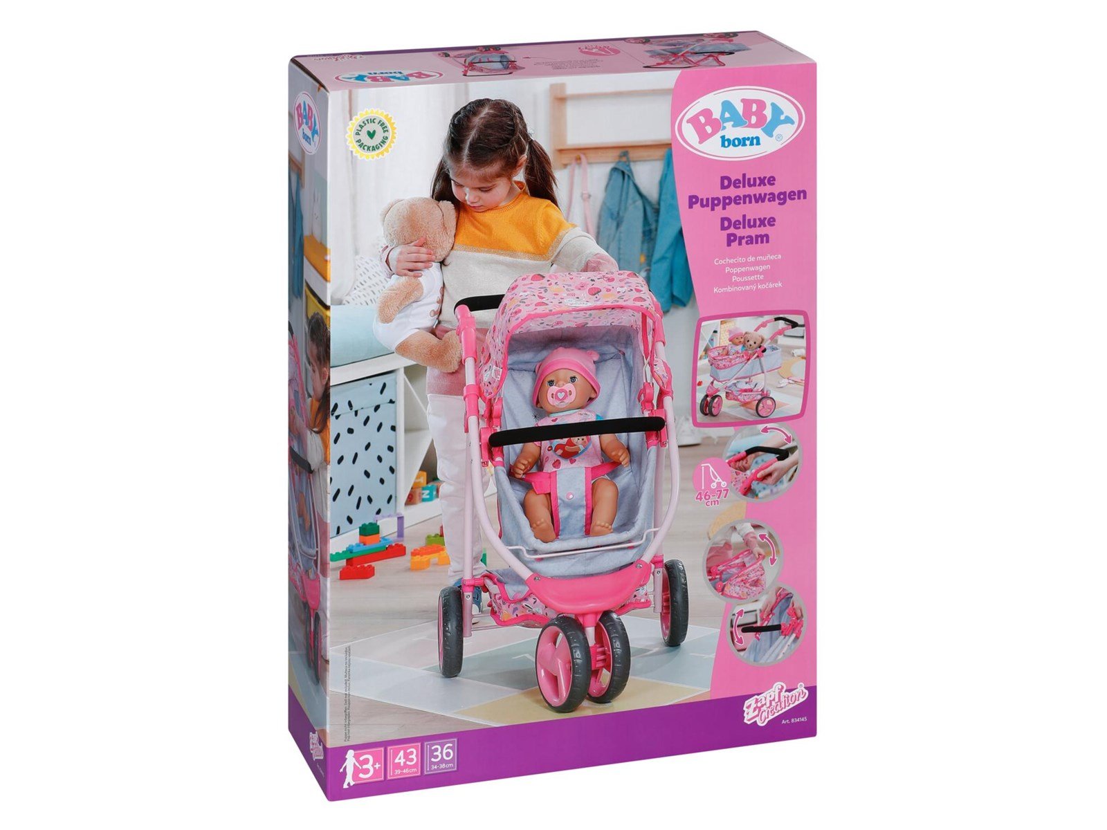 Baby Born Deluxe Pram