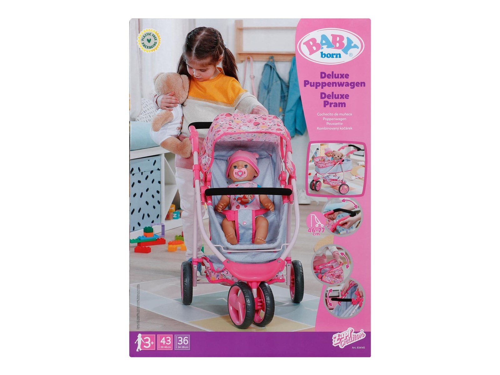 Baby Born Deluxe Pram