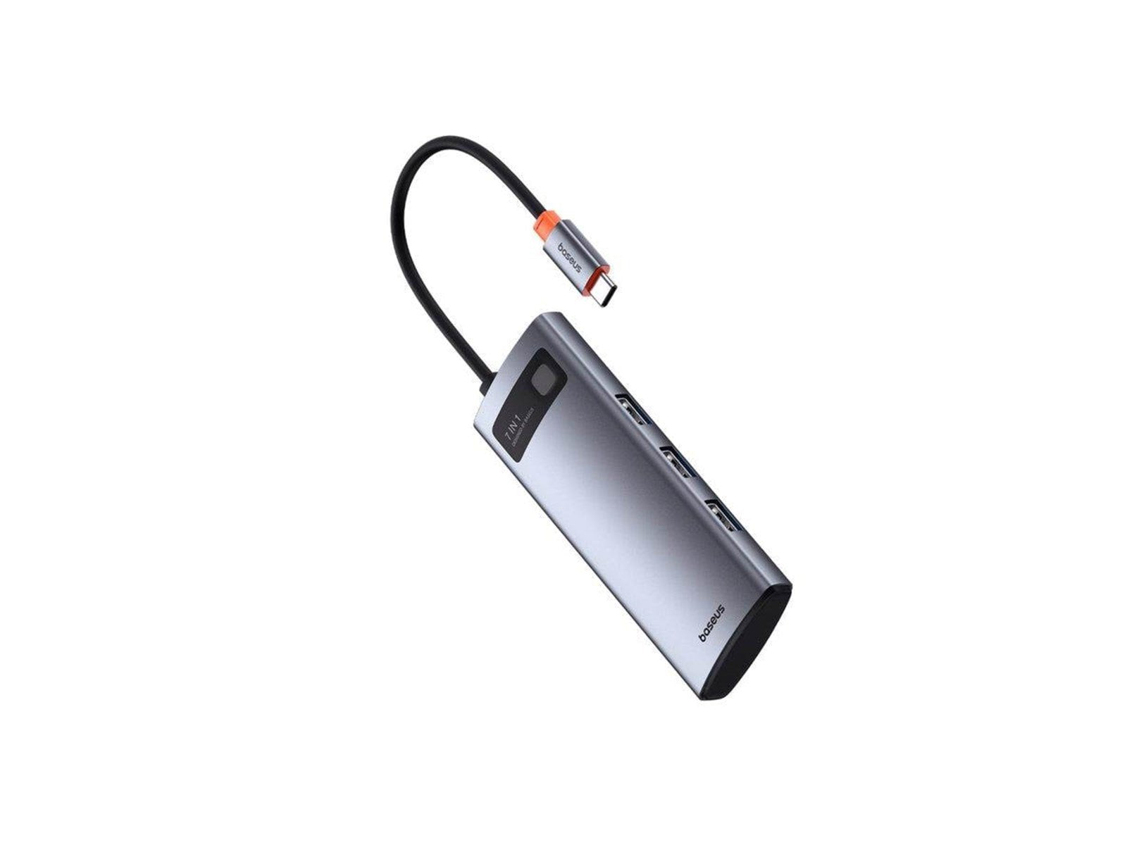 Baseus Joystar 7 in 1 USB-C Hub USB-Hubs - USB 3.1 - 7 - Grau