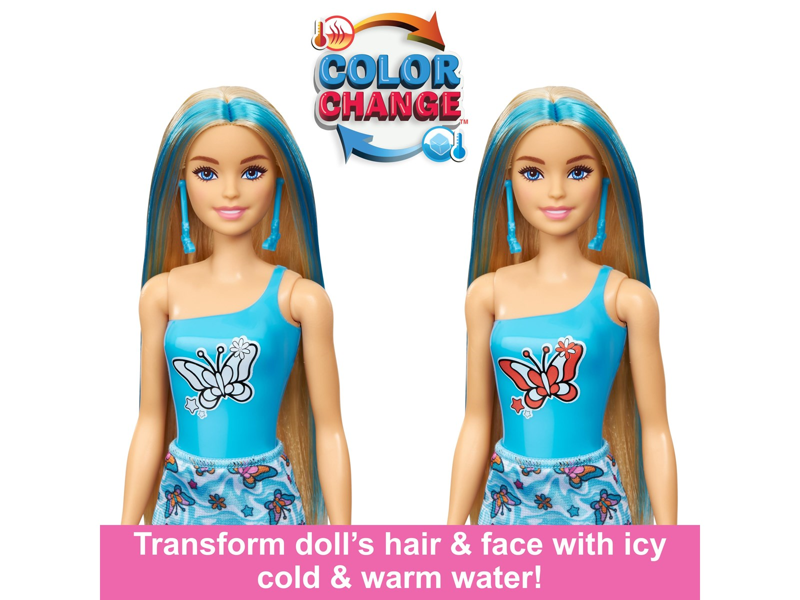 Barbie Color Reveal Groovy Dolls Fashion Doll