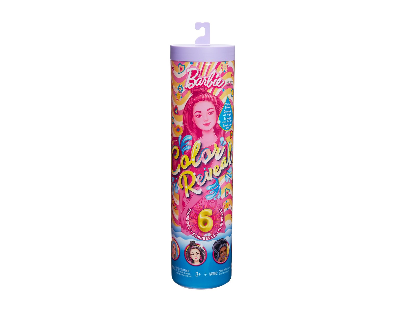 Barbie Color Reveal Groovy Dolls Fashion Doll