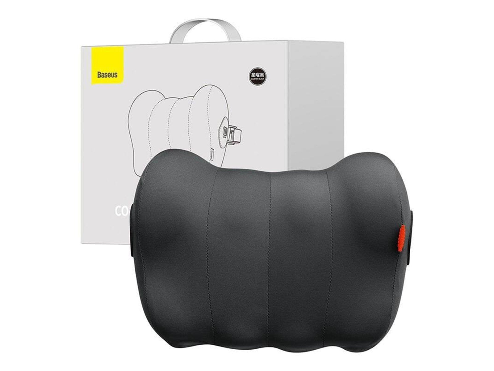 Baseus ComfortRide Series Silk Car Cushion for Headrest (black)