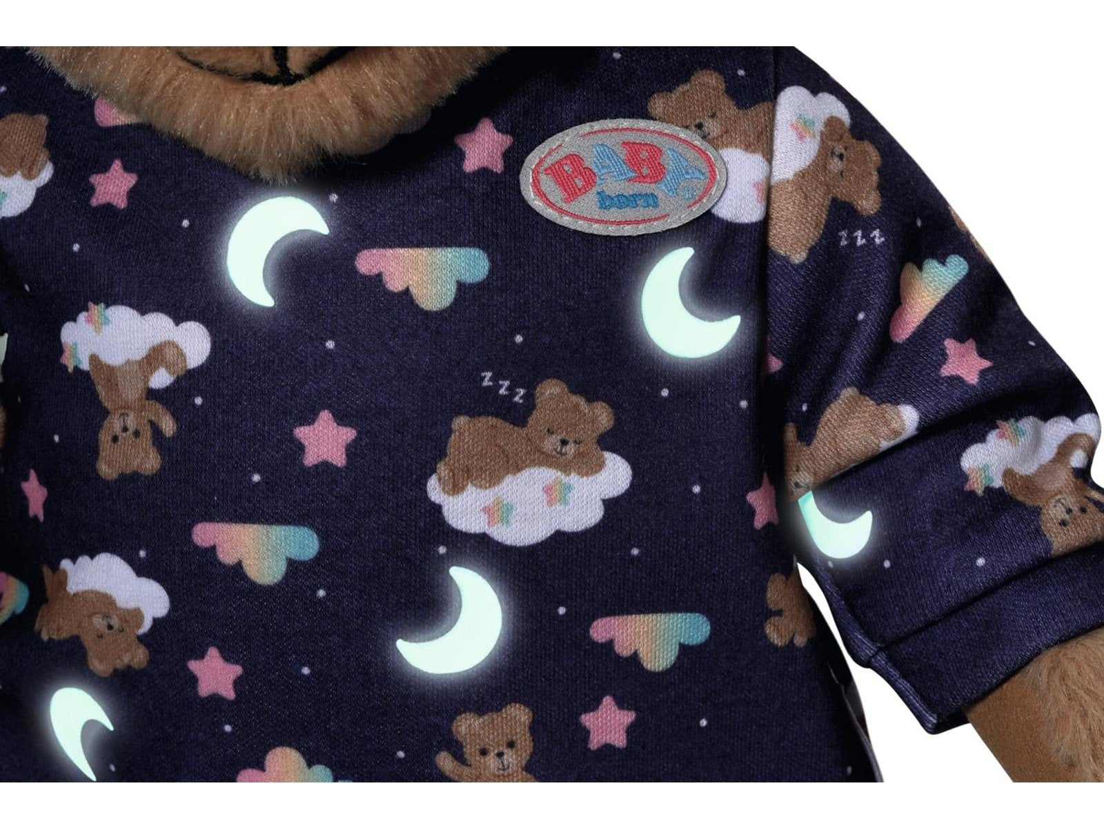 Baby Born Teddy's Romper Glow in the Dark