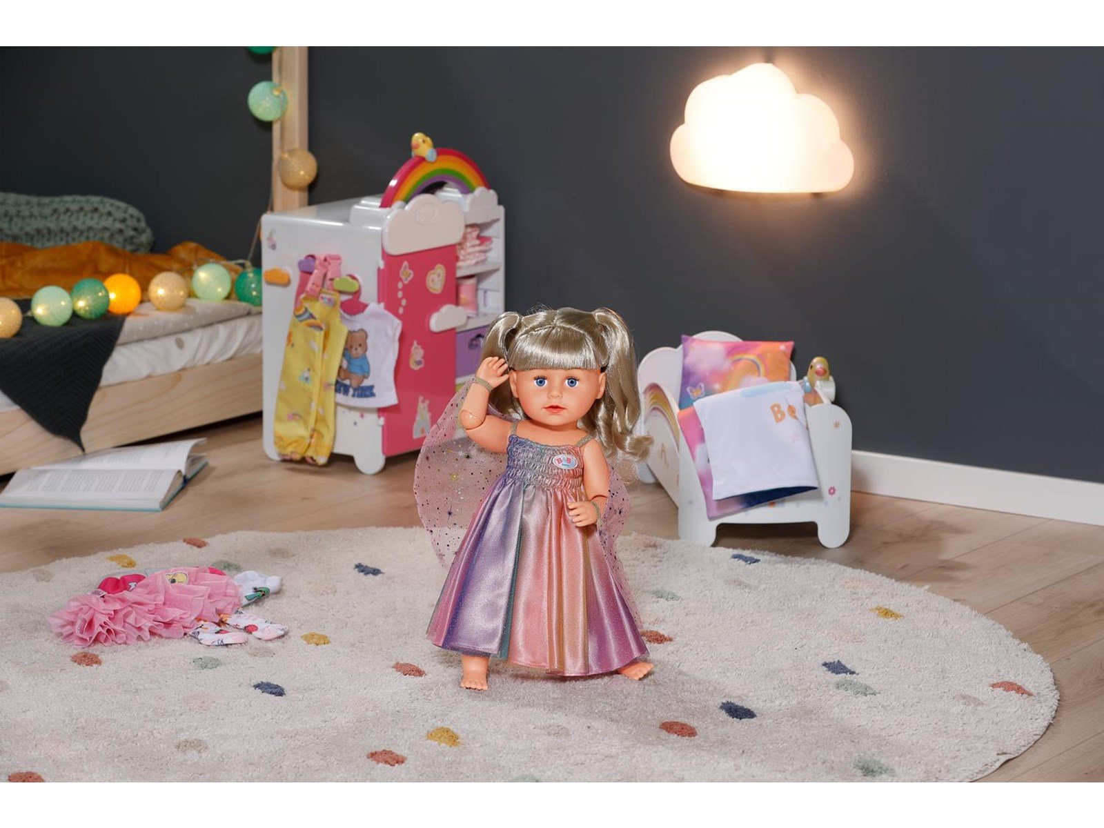 Baby Born Rainbow Nightdress