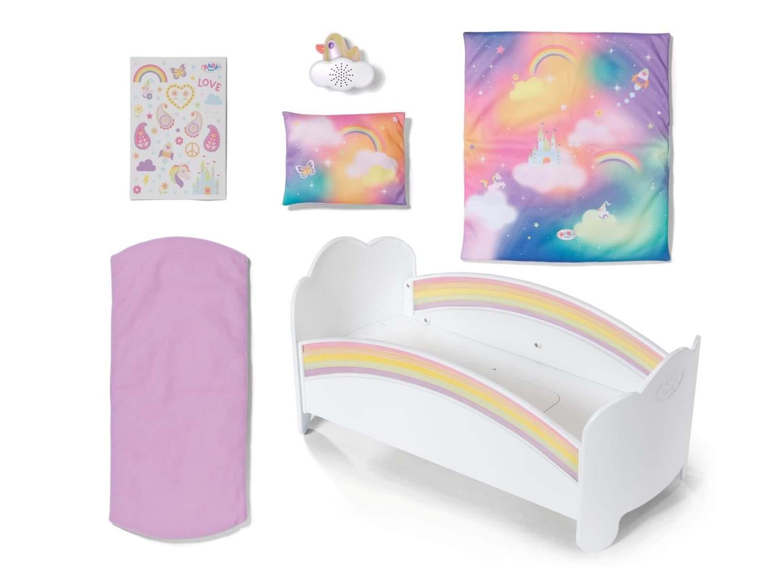 Baby Born Rainbow Bed